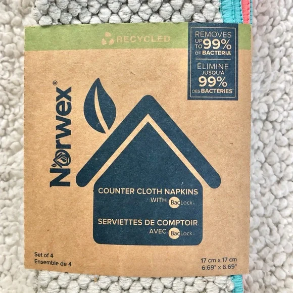 Norwex Counter Cloth Napkins Set - Picture 4 of 6